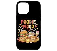 Foodie Mood Burger Pizza Crêpes Ramen Crème Glacée Coque pour iPhone 12 Pro Max