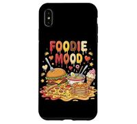 Foodie Mood Burger Pizza Crêpes Ramen Crème Glacée Coque pour iPhone XS Max