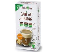 Foodness Nespresso compatible Ginseng Coffee Capsule - 5 paquets de 10 gélules [Tot. 50 capsules]