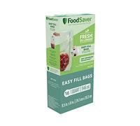 FoodSaver 2083545 Sacs scellants sous vide faciles à remplir 16 pièces