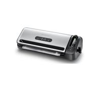 FoodSaver FFS017X - noir - acier inoxydable - joint d'étanchéité du vide - boutons - bouton rotatif - CE - 120 W - 464 mm
