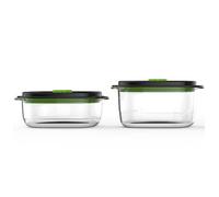 foodsaver lot de 2 boîtes pour appareil sous vide ffc025x fraîcheur &