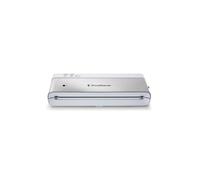 FoodSaver Machine sous vide compacte VS0100X – tuyau, 1 rouleau et 4 sacs inclus – argent/blanc