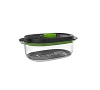 FoodSaver Boîtes alimentaires hermétiques sans BPA – 700 ml/1,2 l/1,8 l – Transparent/Noir – 3 unités
