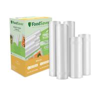 FoodSaver Rouleaux de 20,3 cm et 27,9 cm avec une construction unique multicouche, sans BPA Multi-Pack Multi-Pack transparent