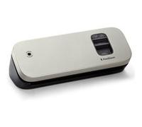 FoodSaver Machine Sous Vide Alimentaire Compacte | avec tuyau de scellage, 1 Petit Rouleau et 5 Sacs Sous Vide Petit Format | argent avec finition noir [VS1190X]