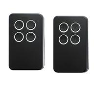 Foollusiie 2 Télécommandes Universelles Multifréquences pour Portail de Garage 280-868 MHz pour les Codes Fixes et les Parties Du Code Tournant