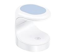 Foollusiie SèChe-Ongles à LumièRe UV LED Lampe UV USB Machine de SéChage de Gel pour Ongles 16W Mini SèChe-Ongles Bleu
