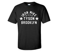 foolsgoldtshirts T-Shirt pour Homme Motif Iron Mike Brooklyn Noir - Noir - Medium