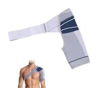 Foonary Support d'épaule réglable, support d'épaule, soulagement de l'inconfort après l'entraînement, stabilité pour les épaules, bandage d'épaule s'adapte à l'épaule gauche ou droite pour homme, L/XL