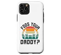 Foos Your Daddy Joueur de Baby-Foot Amusant rétro Coque pour iPhone 11 Pro