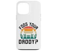 Foos Your Daddy Joueur de Baby-Foot Amusant rétro Coque pour iPhone 13 Pro Max