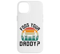 Foos Your Daddy Joueur de Baby-Foot Amusant rétro Coque pour iPhone 14 Plus