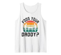 Foos Your Daddy Joueur de Baby-Foot Amusant rétro Débardeur
