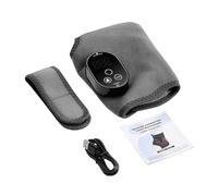 Foot and Ankle Massager - Heated Wrap with 3 modes vibration, 6 températures settings | Wireless Foot & Ankle Vibrating Massager for Fatigue Relief, Relaxation, Post-Workout Recovery, Home Use