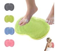 Foot and Back Scrubber Shower,brosse Pieds Douche,Brosse De Massage Pour La Douche, Foot Scrubber Douche Avec Antidérapant Ventouses,Un Tampon De Massage Apaisant Et Relaxant Pour Nettoyer