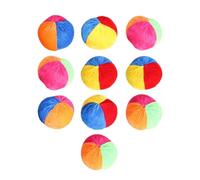 Foot Bag,Lot De 10 Sacs Footbag Portables Souples Multicolores | Balles de Jonglage en Sac à Sable pour Débutants - Pour Débutants Hommes Femmes, Jonglage, Frappe, Renforcement Des Compétences, Jeu, E
