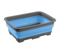 Foot Bath Tub, Folding Soaking Bowl, Pedicure Basin with Portable Non Slip Base for Hot Water Soaks, Travel, Camping, Beaches, Home Relaxation,14.57x10.63x4.65in