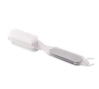 Foot Brush - PP 4 in 1 Professional Double Sided Scrubber Dead Skin Remover Portable Pedicure Tool, Care Accessory | Cleaning Brush for Dry Rough Hard Cracked Feet Home Spa Travel