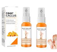 Foot Callus Removal Spray, Foot Heel Callus Remover Spray, Foot Callus Remover Spray, Foot Callus Softener Spray, Foot Peeling Spray for Remove Dead Skin,Quickly Remove Dead Skin & Calluses (2pcs)