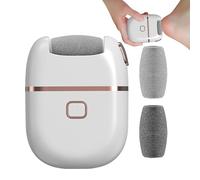 Foot Callus Remover - Dispositif de pédicure électrique de 8,5 x 7 cm, puissant polisseur à talons | broyage pour peau lisse, accessoire de soins des pieds, épurateur de pédicure