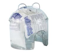 Foot Capersto Nest - Jours Chauds pour Petits Animaux Rest Nist Breveding | Maison pour un sommeil sûr et sans danger pour Chinchillas, Hamsters, Bouclés Rafraîchissant Le Froid Et Un Réglage Optimal