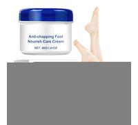 Foot Cream Lotion, Anti-Drying Heel, 1.77x2.13in Natural Nourishing Moisturizer, Compact Deep Hydration Formula, Softening Repair Care for Men, Women, Elderly, Post-Shower Use