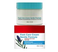 Foot Cream, Non-Greasy Moisturizing Butter, 50g Skin Relief, Care Tool with Office Style, Compact Supply with Travel Use, Home Accessories for Women Men Family Friends Hikers Teachers Runners Athletes