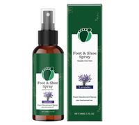 Foot D - Vaporisateur désodorisant non collant lavande pour chaussures, désodorisant parfumé, 2,7 x 2,7 x 10,2 cm, facile à utiliser, portable pour la maison, la gym, le sport, le travail, les