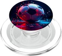 Foot Fan de Foot Ballon de Football passionné de Foot PopSockets PopGrip pour MagSafe