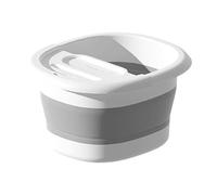 Foot Foak - Spa Comfort Bucket, Bathin Portable Bath | Baignoire de bain à pied de grande capacité avec de massage, stress apaisant Soulagez un conteneur de pied pliable pour le camping de vo