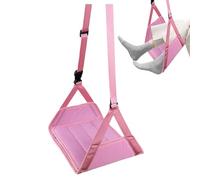 Foot Hammock, Desk Foot Rest, Comfortable Feet Hanger, Large Adjustable, Portable Accessories with Removable Support Base for Travel, Offices, Home, 10.83x9.06 Inches