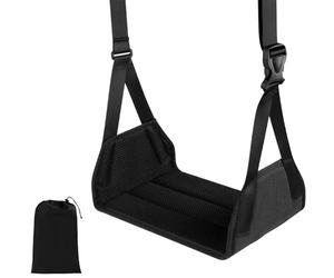 Foot Hammock for Plane Travel - Hanging Rest Support, Compact Adjustable Sling Airplane Comfort, Removable Support Relaxation | Easy Carry Leg, Office, Car, Vacation Trips
