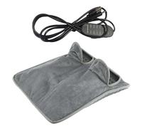Foot Heating Pad - 4 Level USB Rechargeable Electric Warmer, Winter Comfort Supplies, Soft Under Desk Heated Pad for Office Bed Car Or Home Cold Feet Relief and Relaxation