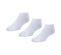 Foot Locker 3 Pack Active Dry Low-cut Unisexe - Chaussettes, Blanc - Taille 27-34 White 27-34