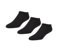 Foot Locker 3 Pack Active Dry Low-cut Unisexe - Chaussettes, Noir - Taille 27-34 Black 27-34