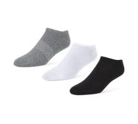 Foot Locker 3 Pack Active Dry No-show Unisexe - Chaussettes, Gris - Taille 43-46 Grey 43-46