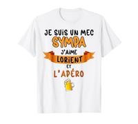 Foot Lorient Mec Sympa J'aime Lorient Et l'Apéro T-Shirt
