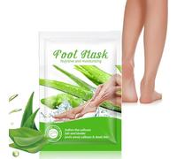 Foot Mask,Masques pour les pieds,chaussettes anti-callosités, peaux mortes et élimination efficace, masque hydratant pour les pieds,soin des pieds délicats,masque exfoliant pour les pieds (Aloe Vera)