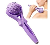 Foot Massage Ball Detachable - 3D Compact Roller with Handle | | Ergonomic Deep Tissue Muscle Relief Tool and Portable Plantar Roller for Arch and Foot Recovery