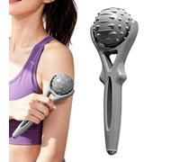 Foot Massage Ball Detachable - 3D Compact Roller with Handle | | Ergonomic Deep Tissue Muscle Relief Tool and Portable Plantar Roller for Arch and Foot Recovery