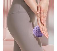 Foot Massage Ball - Spiked Roller Stimulating Muscles, Easing Heel Tension, Activating Nerve Pathways, Enhancing Balance | Supporting Reflexology, Compact Durablee Manual Orb, Travel-Friendly