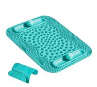 Foot Massage Mat - Tapis de réflexologie avec double balle Tracks | Stimulateur pour femmes et hommes à la maison Gym Muscle Relaxation Circulation Recovery