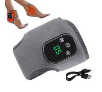 Foot Massager | Calf Foot, Electric Massager-Wrap Compression Device - Electric Foots Massagers With 3 Speed Vibration And 5-Temperature Settings | For Dad Mom Men Women Elderly Home