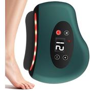 Foot Massager Machine -3,74 x 3,15 x 0,98 en massage vibratoire | Massage Roller, Vibration Electric Body Scraper Body Massager Foot Scraper for Men Women Muscle Recovery Leg Back Arm Face Home Daily