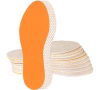 FOOT MATE Semelles orthopédiques - Semelles orthopédiques confortables et anti-odeurs - Convient aux hommes et aux femmes - Semelles anti-transpiration - Odeur fraîche - 10 paires (41)