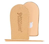 FOOT MATE Talonnette Grandissante - Semelle Rehaussante - Talon Compensé Coussinet de Chaussure - Semelle Talon Differentes Longueurs et Hauteurs - 1 Paire (M, 5 mm)