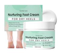 Foot Moisturizer, Cracked Heel Cream 100g Dry Heel Care Hydrating Balm for Smooth Soft Skin Repair, Deep Nourishing Fast Absorbing Formula, Foot Care Cream for Daily Home Overnight Women Men Seniors