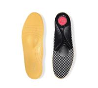 Foot Morning Deluxe - Semelles Intérieures Profilées pour Hommes et Femmes, Assise Plantaire en Cuir Naturel Tanné Première Qualité, Semelles Renforcement la Voûte Plantaire, Toute la Longueur (37 EU)