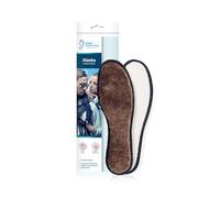 Foot Morning - Semelles en Cuir Alaska d'agneau et Texon (1 paire), Inserts Chaussures pour Temps Froid et Hiver, Semelles Intérieures Antidérapantes et Èpaisses, Pour Hommes et Femmes (41 EU)
